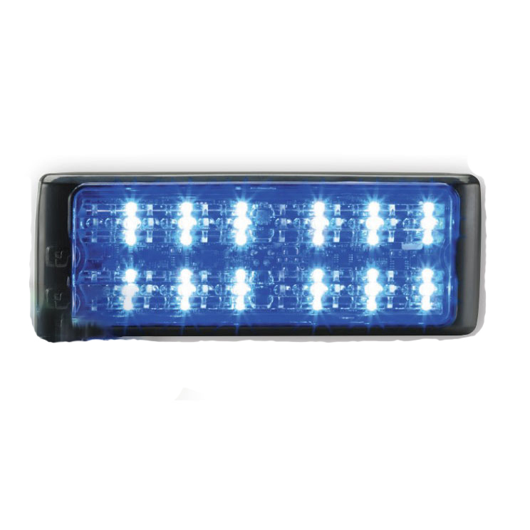 Federal Signal MPS123U-BAW MicroPulse Ultra  36 LED Tri-Color Blue/Amber/White