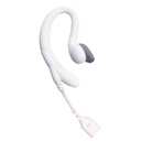 Magnum SC-CRW C-Ring Earpiece With Snap Connector - White