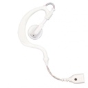 Magnum SC-EHW Ear Hook Speaker With Snap Connector - White