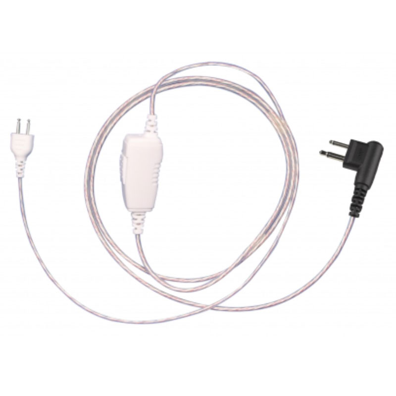 Magnum SC-1WW White 1-Wire PTT/Mic - Motorola, Vertex, Tekk, Maxon