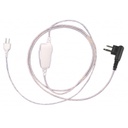 Magnum SC-1WW White 1-Wire PTT/Mic - Motorola, Vertex, Tekk, Maxon