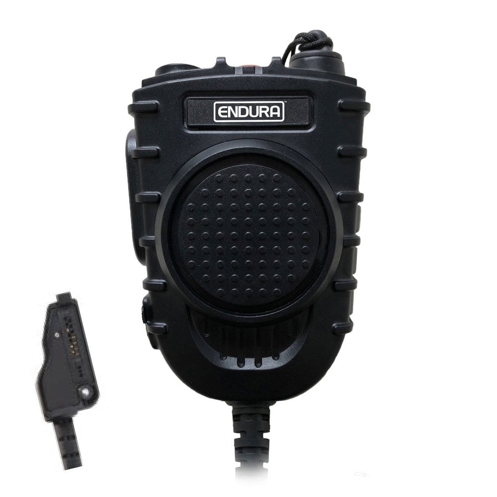 Endura ESM-50-KW2 IP67 Speaker-Mic, Emergency, 3.5mm - Kenwood NX-5000, VP6000