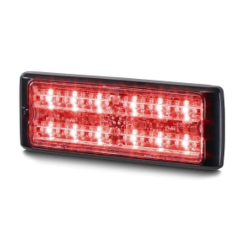 Federal Signal MPS123U-RBW MicroPulse Ultra Tri Color, 36 LED's - Red/Blue/White