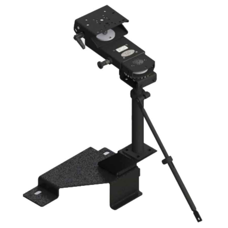 Gamber-Johnson 7170-0814-01 2020+ Ford Police Interceptor, Ford Explorer Pedestal Kit, Mongoose Slide Arm