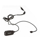 Impact G2W 2-Wire Snaptight Surveillance Mic, PTT - Icom