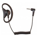 Magnum RXO-D12-3.5 Receive-Only D-Ring Adjustable Earpiece, 12 in, 3.5mm