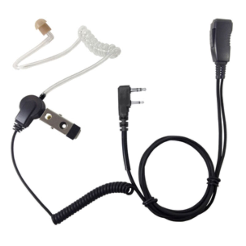 Pryme LMC-1AT-01 Covert Ear Tube, Mic - Kenwood 2-pin