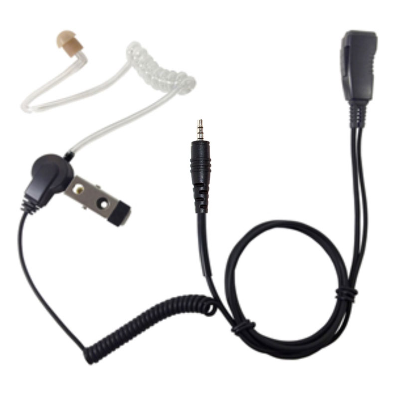 Pryme LMC-1AT-21 Covert Ear Tube, Mic - Kenwood ProTalk LT PKT-23