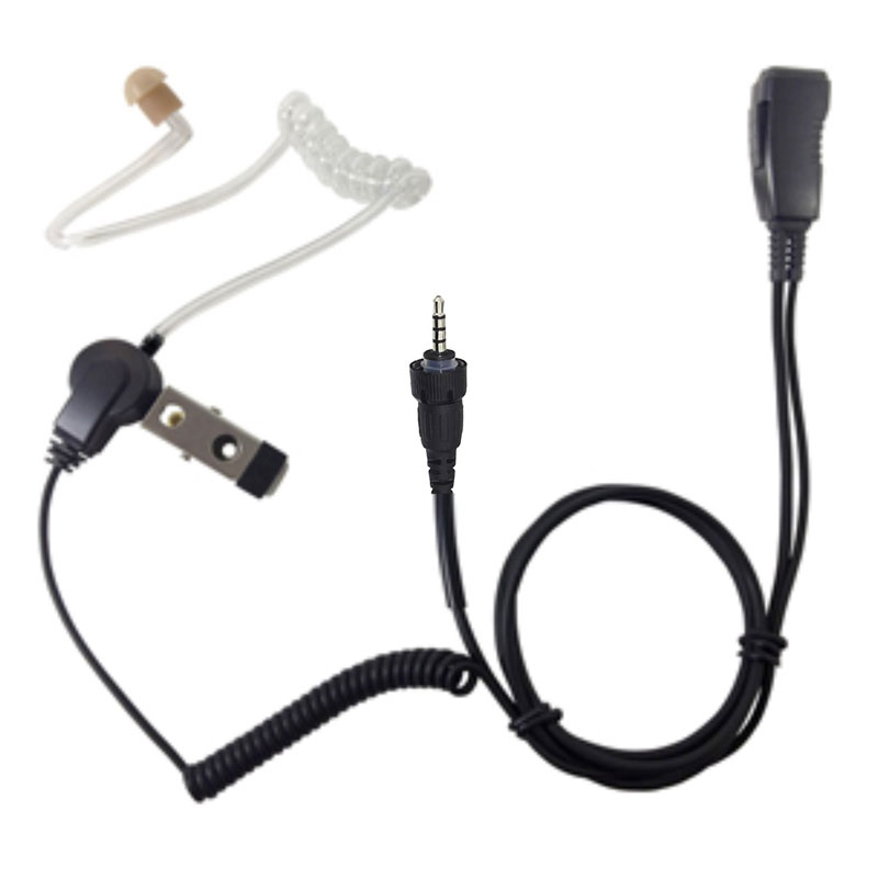 Pryme LMC-1AT-31 Covert Ear Tube, Mic - Kenwood NX-P500