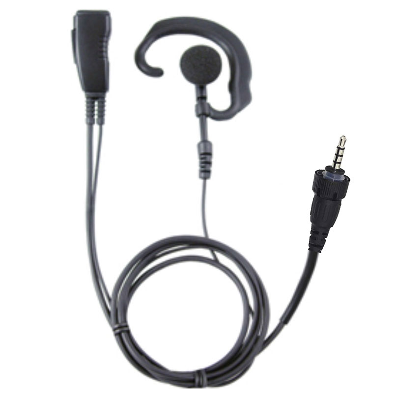 Pryme LMC-1EH-31 Earhook Speaker, Mic - Kenwood NX-P500