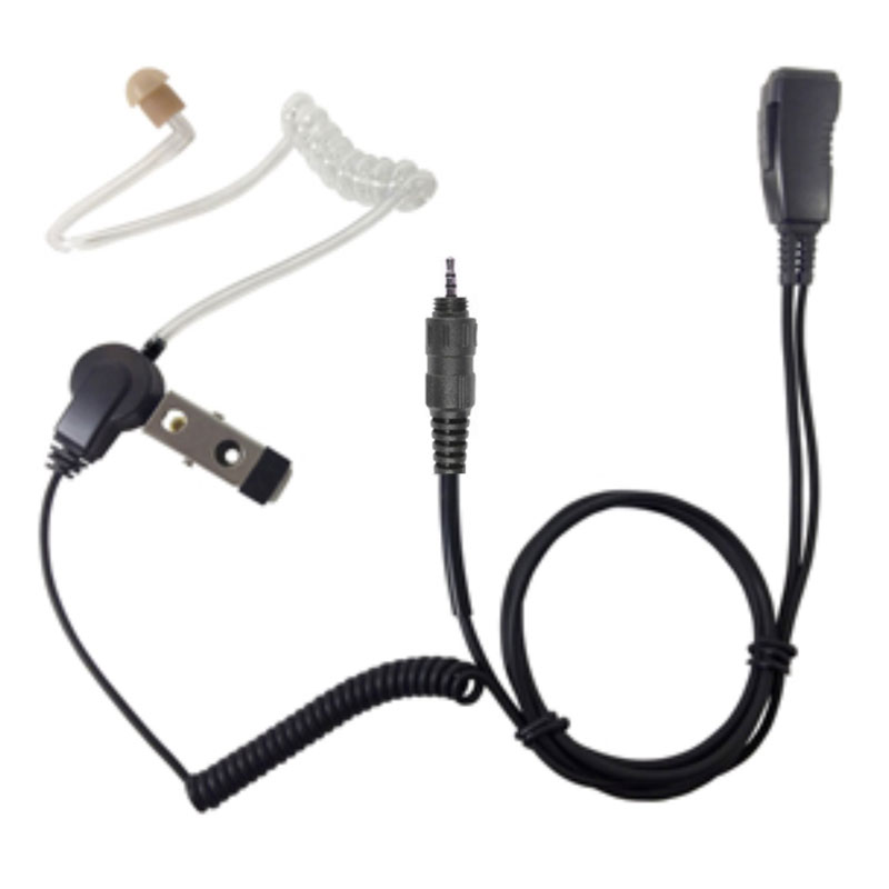 Pryme LMC-1AT-M7 Covert Earpiece, Tube, Mic - Motorola CLP1010, 1040, 1060