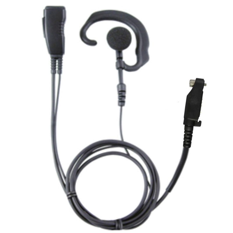 Pryme LMC-1EH-H8 Earhook Speaker, Mic - Hytera PD6 Series, X1