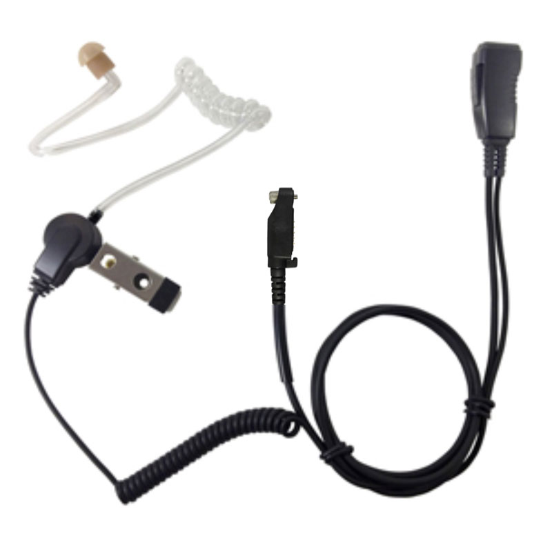 Pryme LMC-1AT-H8 Covert Ear Tube, Mic - Hytera PD6 Series, X1