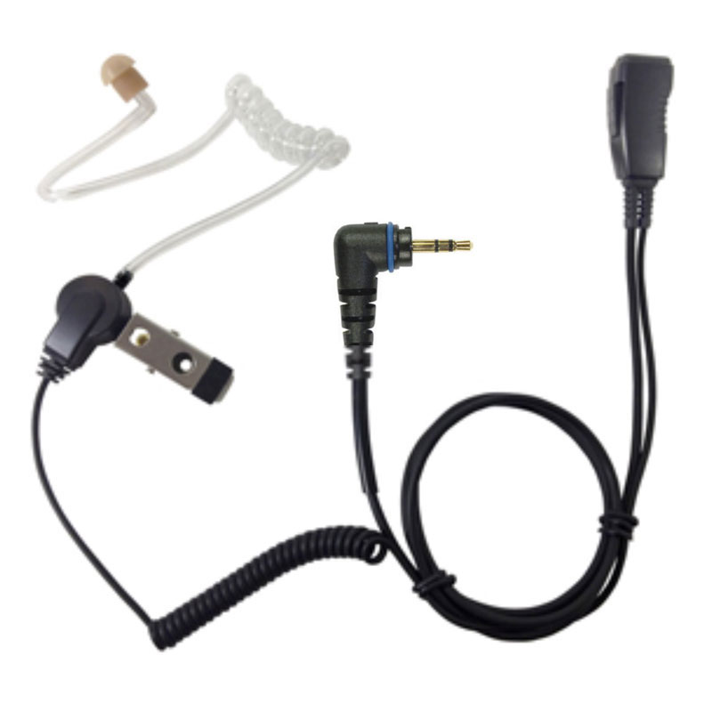 Pryme LMC-1AT-H9 Covert Ear Tube, Mic - Hytera BD302, PD3 Series