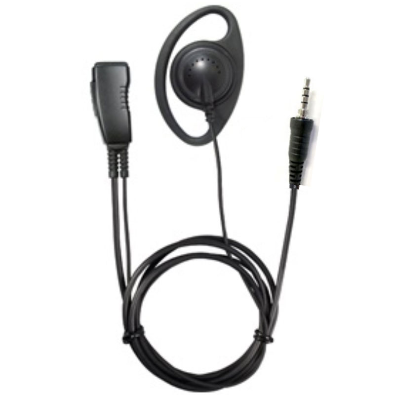 Pryme LMC-1DR42 D-Ring Earpiece, Lapel Mic - Motorola EVX-S24