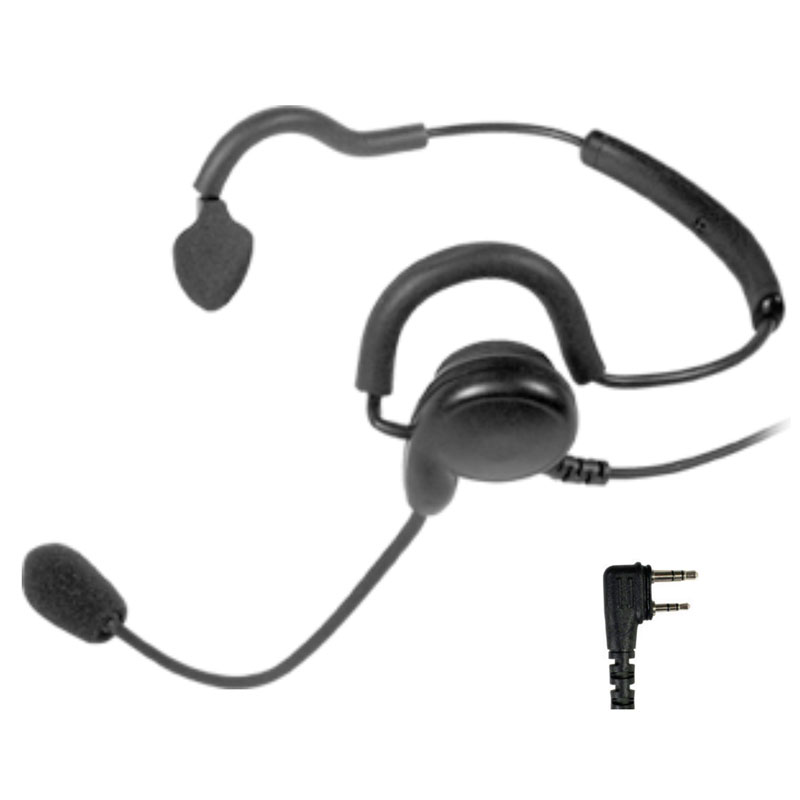 Pryme SPM-1430 Single Ear Headset, Boom Mic - Icom IP100H, IP501H