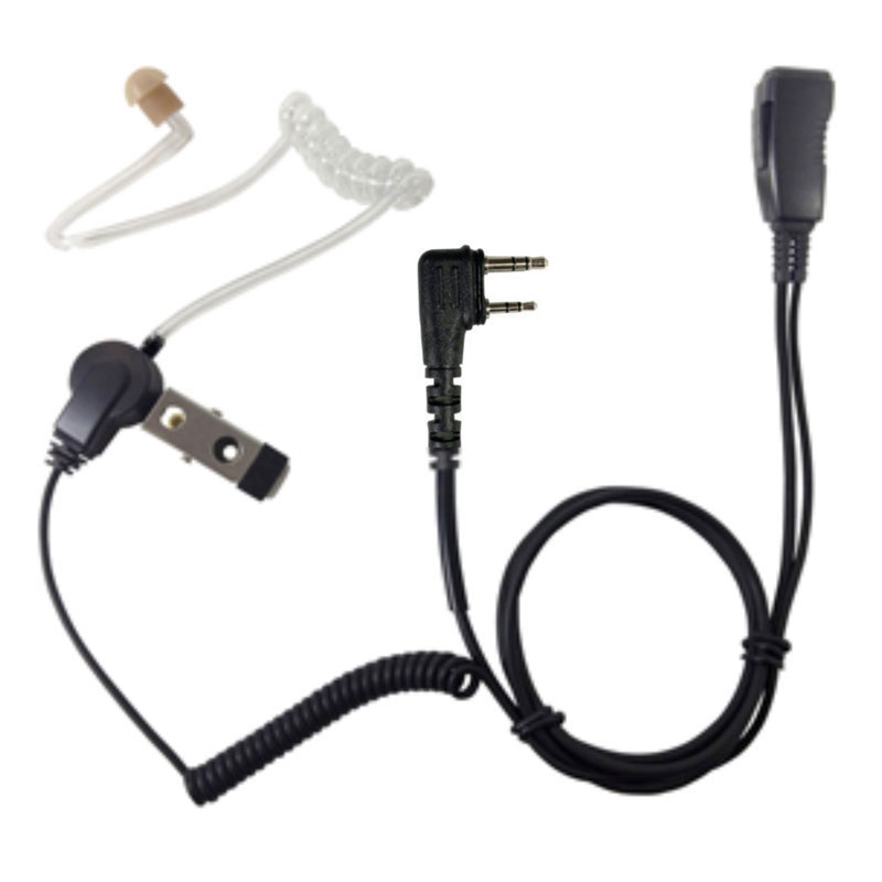 Pryme LMC-1AT30 Covert Ear Tube, Mic - Icom IP100H, IP501H
