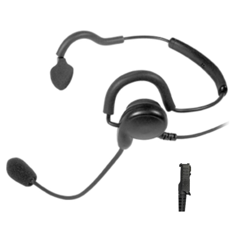 Pryme SPM-1400-M11 Single Ear Headset, Boom Mic - Motorola XPR 3300e, XPR 3500e