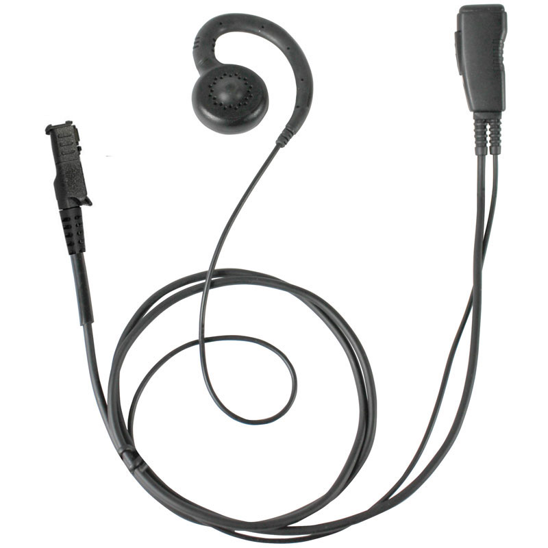 Pryme LMC-1GH-M11 Swivel Earpiece, Lapel Mic - Motorola XPR 3300e, XPR 3500e