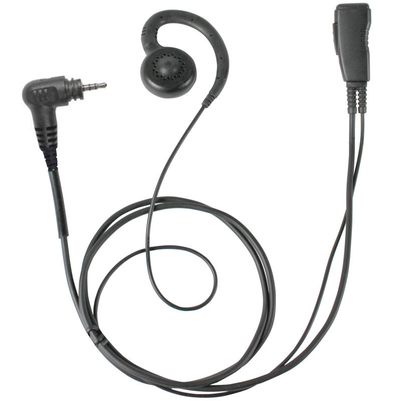 Pryme LMC-1GH-M8 Swivel Earpiece, Lapel Mic - Motorola TLK, SL300