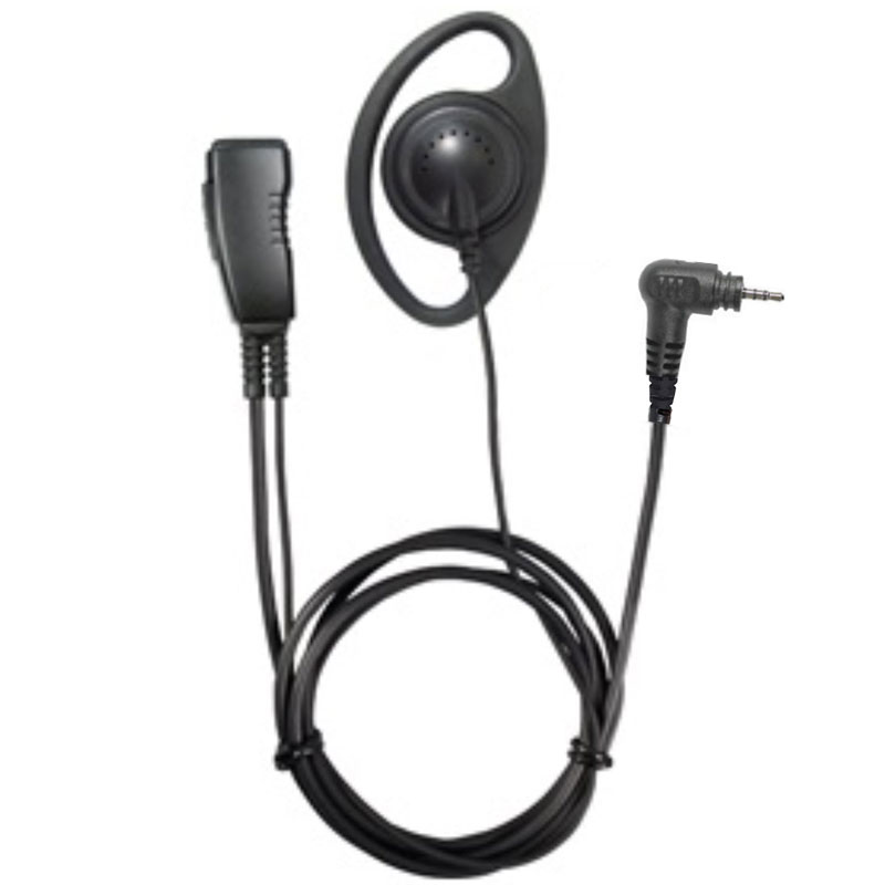 Pryme LMC-1DR-M8 D-Ring Earpiece, Lapel Mic - Motorola TLK, SL300