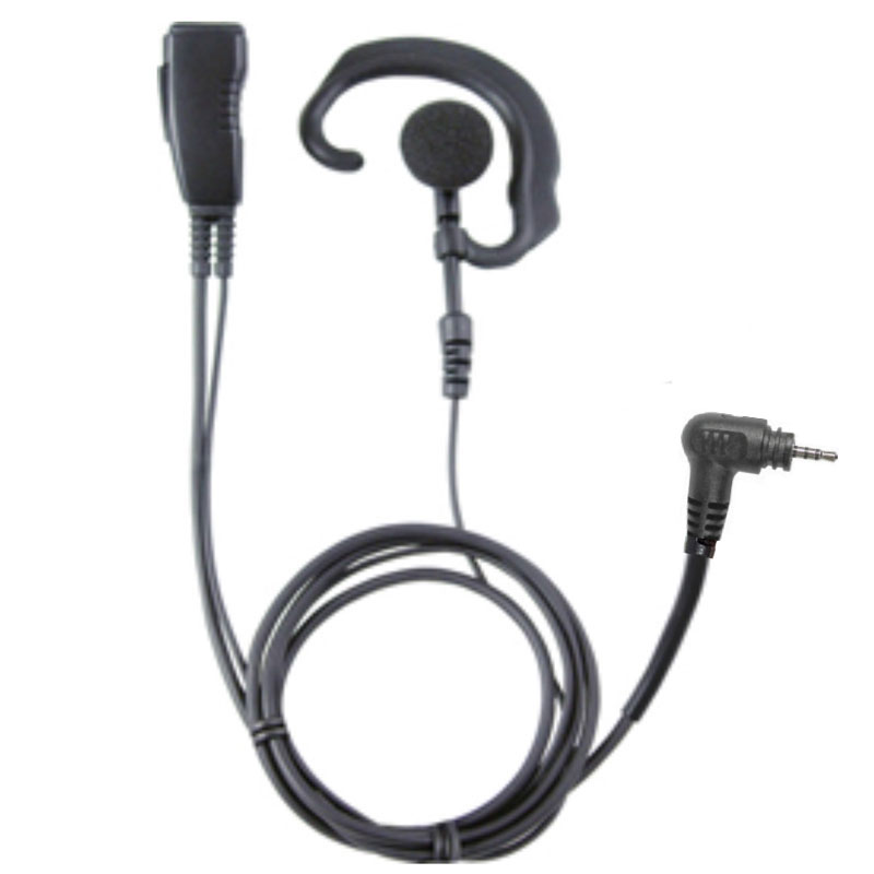 Pryme LMC-1EH-M8 Earhook Speaker, Lapel Mic - Motorola TLK, SL300