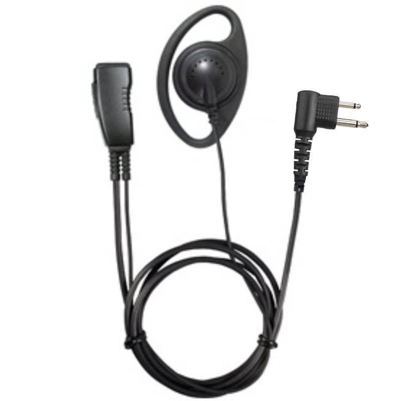 Pryme LMC-1DR-03 D-Ring Speaker, Lapel Mic - Motorola CP100d, BPR40