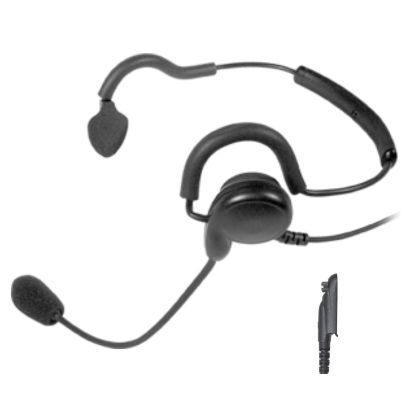 Pryme SPM-1433 Single Ear Headset, Boom Mic - Baofeng BF A58, BF-9700