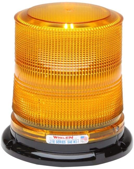 Whelen L21HAP 12V DC High Profile LED Combination Mount Beacon - Amber
