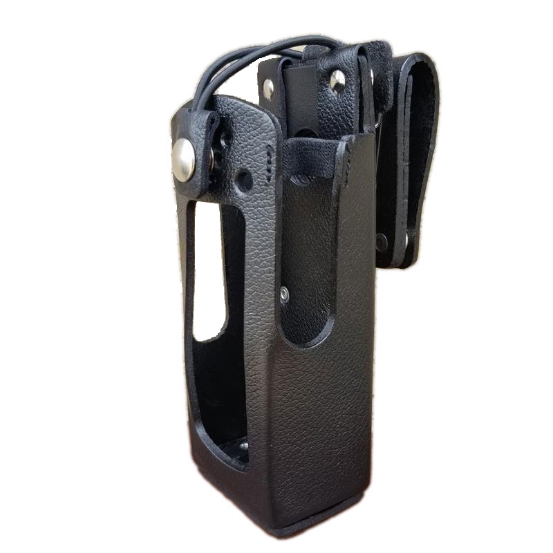 AWE GE7300-3BX Leather Case, Swivel Belt Loop - L3Harris XG-100P