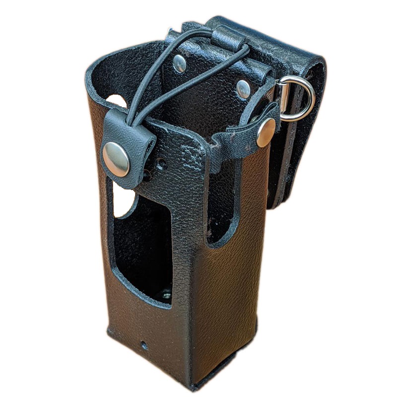AWE GE7335-3AXD 6 Key Leather Case, Swivel Belt Loop - L3Harris XL-200P (5000 mAh Battery)