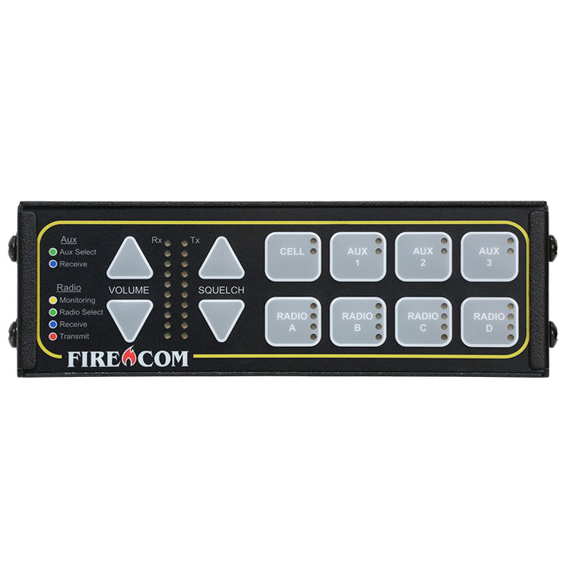Firecom 5400D Digital Intercom - 4 Radios, Aux I/O's