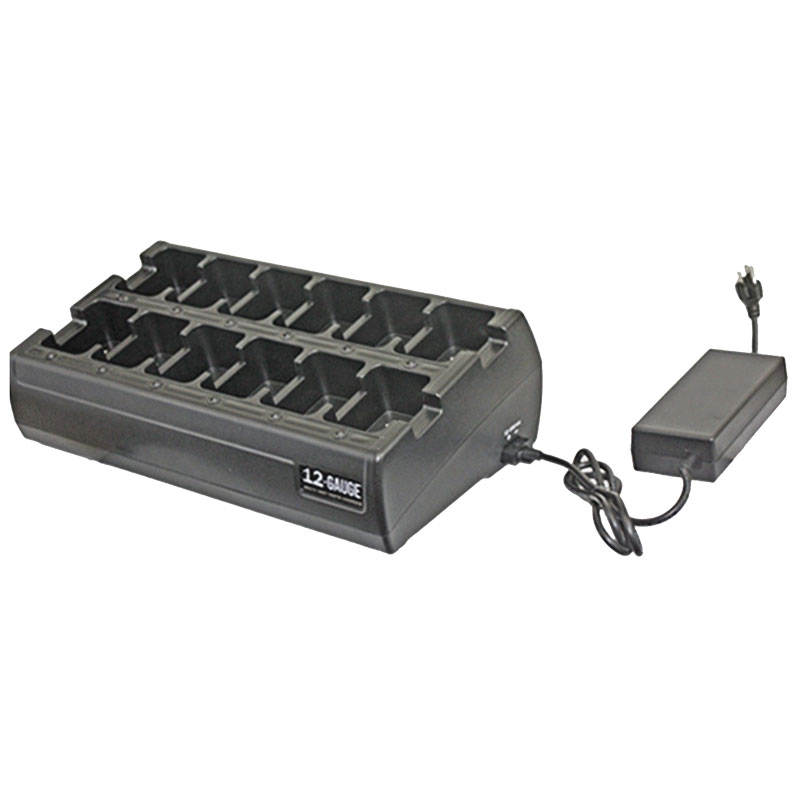 Klein 12-Gauge-F3400 12 Pod Rapid Charger - Icom F3400, F4400
