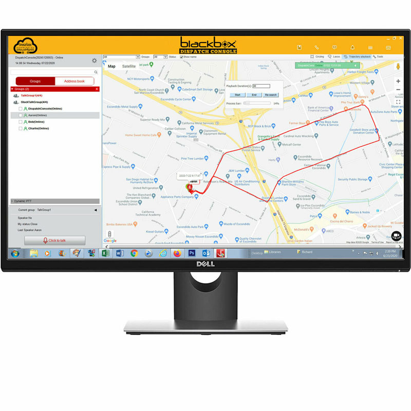 Klein BBGR-DISPATCH Communicate and GPS Tracking From Your PC - 12 Months