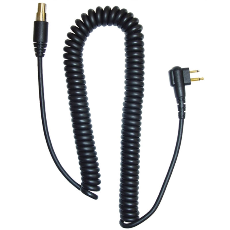 Klein KCORD-M1 Headset Adapter Cable - Blackbox, Motorola 2-Pin