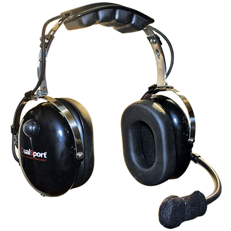 Klein DUALSPORT-BLK Headband High Noise Headset, FlexBoom Mic
