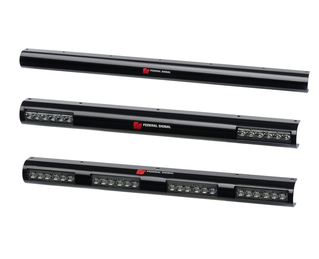 Federal Signal PBX-TC4L-4 Four Light Top-Channel - Chevy Tahoe, Ford F-150 Bumpers