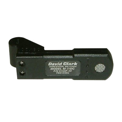 David Clark 09168P-31 Model M-7/DC Headset Electret Microphone