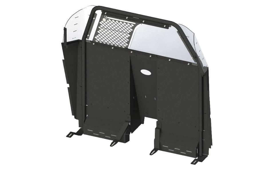 Gamber-Johnson 7170-0974 Passenger Partition, Large Mesh Window - 2020+ Ford Police Interceptor Utility 