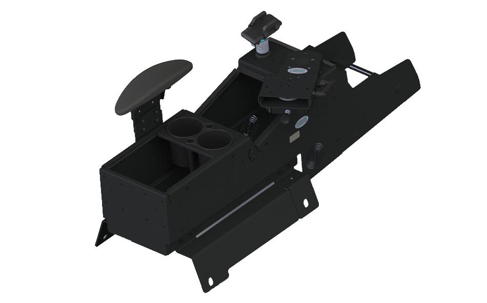 Gamber-Johnson 7170-0893-01 Standard Width Console Box Kit - 2021+ Tahoe
