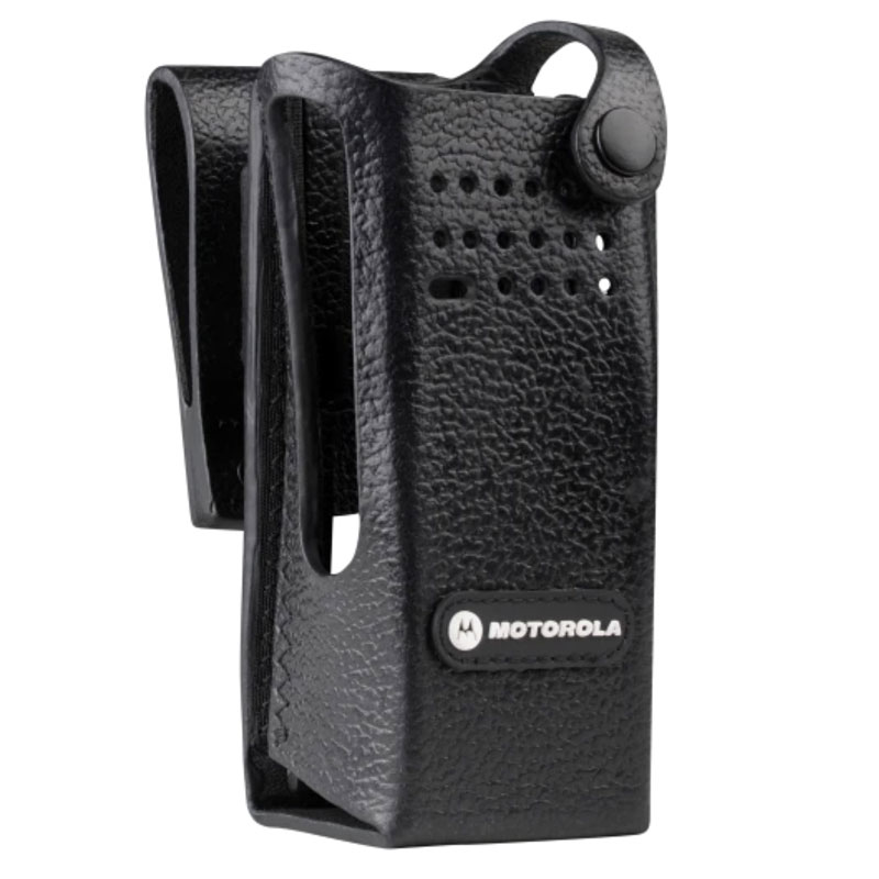 Motorola PMLN6096 Leather Case, 2.5 inch Swivel - ATEX DP4000 EX Series
