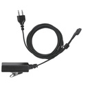 Magnum SC-B2W-H6 Braided 2-Wire Noise-Cancelling PTT/Mic - Hytera PD7, L3Harris