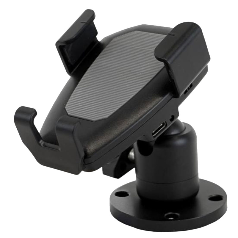Gamber-Johnson 7170-0955 Wireless Charging Phone Cradle with Zirkona Mount, Round Base