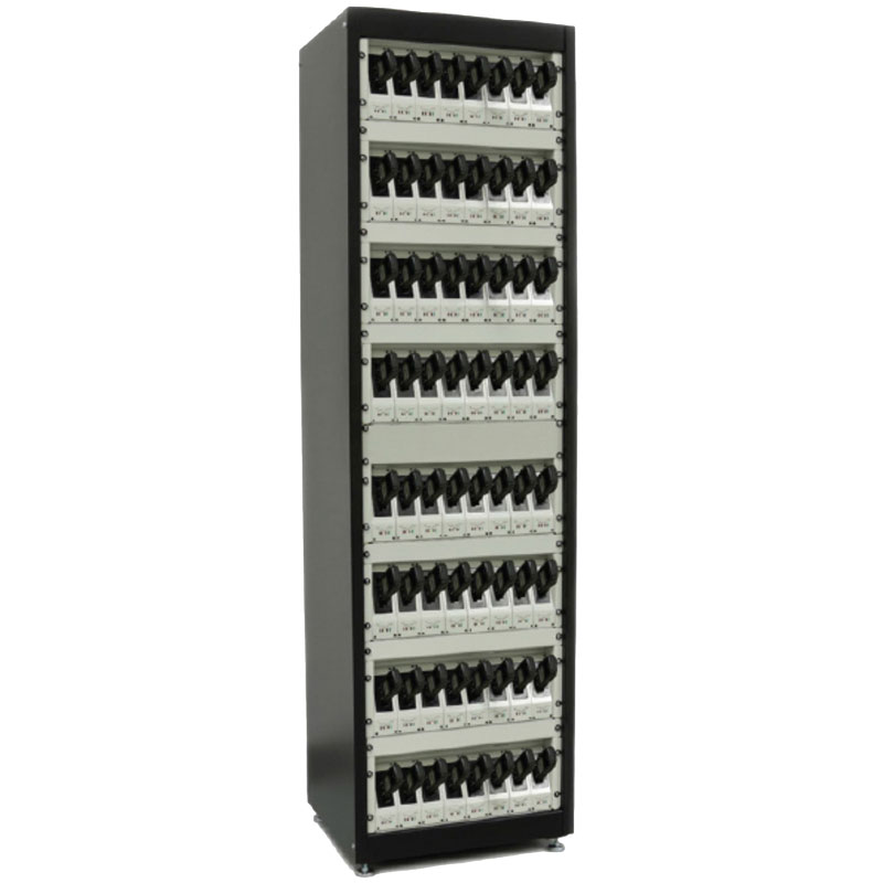 AdvanceTec AT1111A 64 Bay Drop-In Rack Charger Tower - Sonim XP10