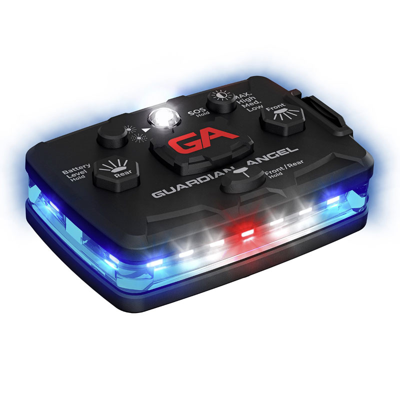 Guardian Angel ELT-B/B Elite Blue/Blue Wearable Safety Light