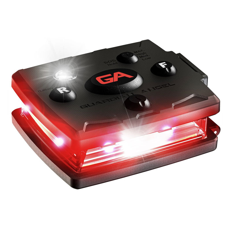 Guardian Angel MCR-R/R Micro Red/Red Wearable Safety Light
