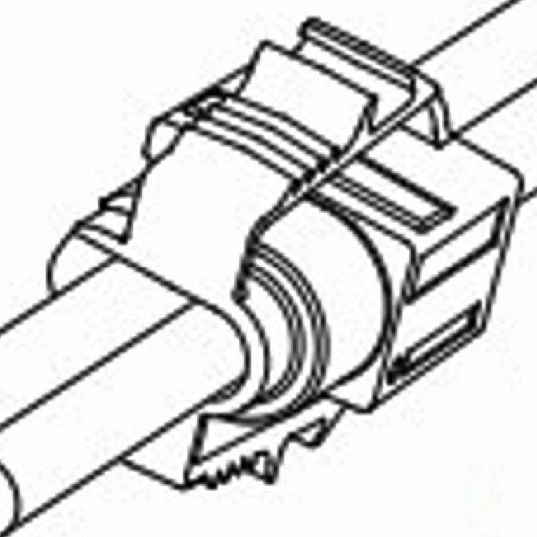 Motorola HLN7017 DC Connector Bracket Kit - APX 7500