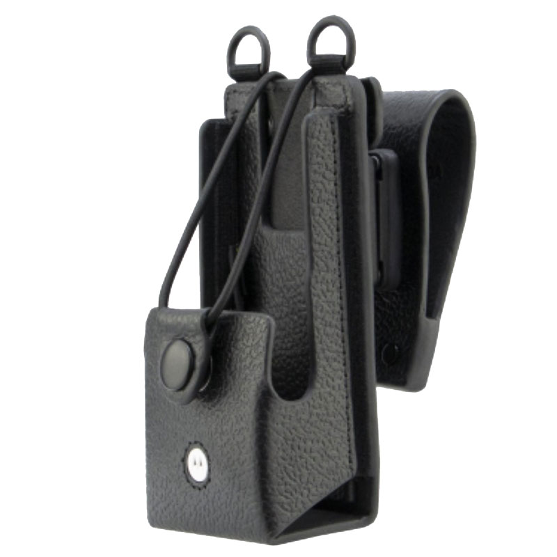 Motorola PMLN8434 Leather Case, 2.5 inch Swivel, D-Rings - R2