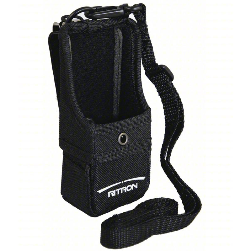 Ritron MHC-A Carry Holster, Metal Belt Clip, Nylon Strap - JMX