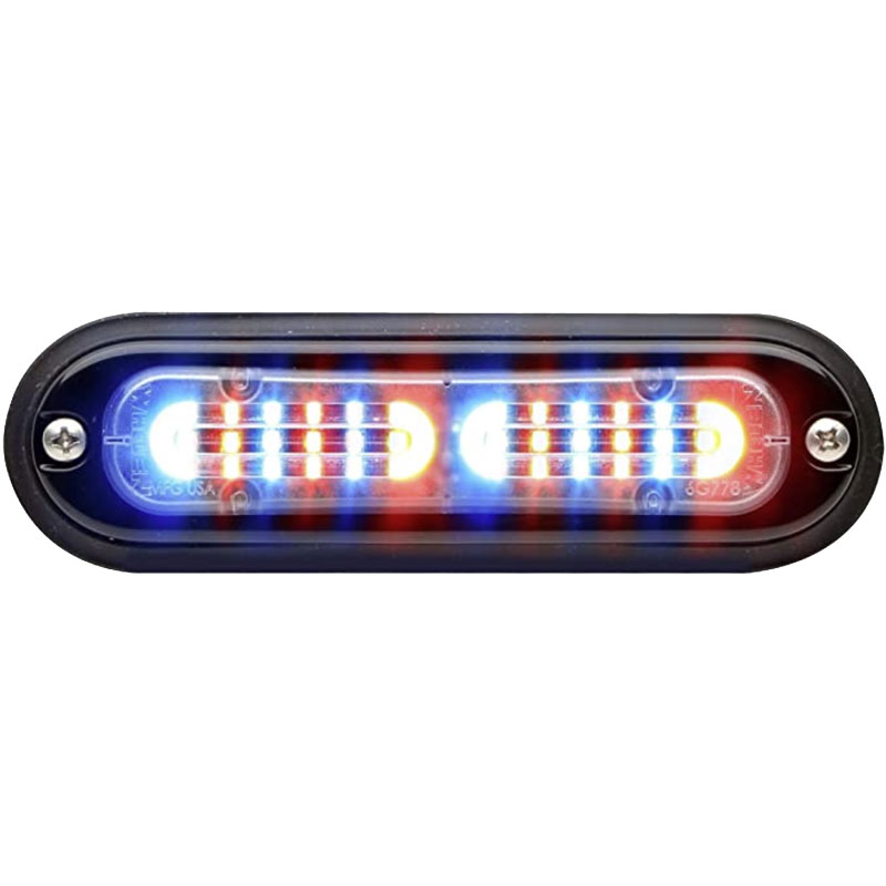 Whelen TLI2J ION T-Series 12VDC DUO Linear Light - Red/Blue